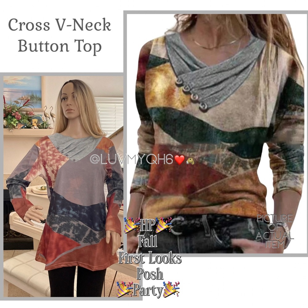 V-neck Tunic Top🎉HP 10/13🎉